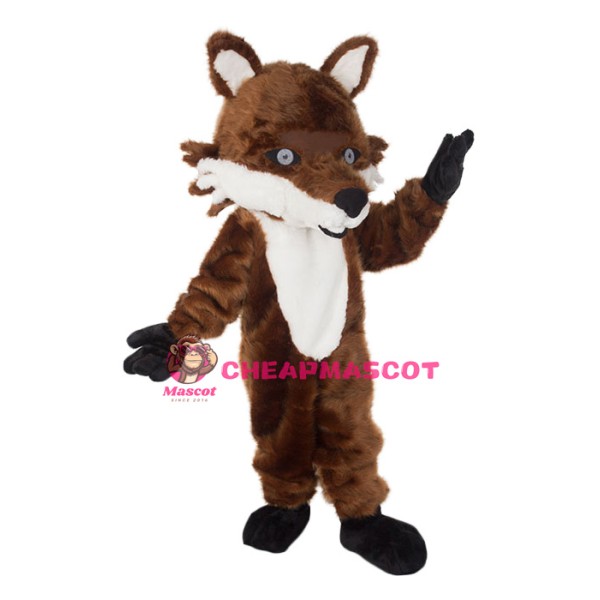 Lovely Realistic Fox Mascot Costume