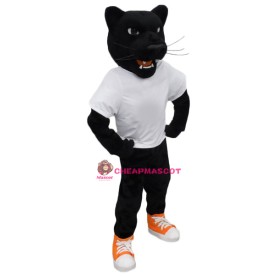 Power Realistic Black Panther Mascot Costume