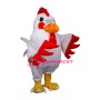 Superb Lightweight White Chicken Mascot Costume