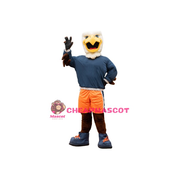 Friendly Lightweight Eagle Mascot Costume