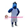 Power Sport Blue Horse Mascot Costume
