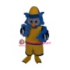 Lovely Lightweight Blue Owl Mascot Costume