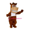 Happy Lightweight Horse Mascot Costume