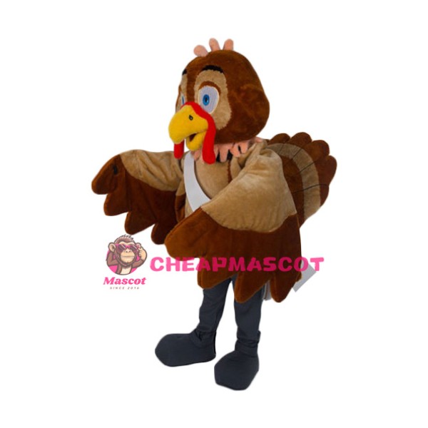 Lovely Lightweight Turkey Mascot Costume