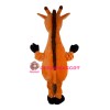 Friendly Realistic Giraffe Mascot Costume