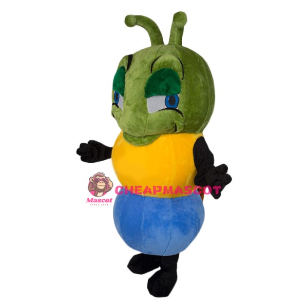 Happy Lightweight Caterpillar Mascot Costume