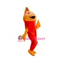 Friendly Lightweight Goldfish Mascot Costume