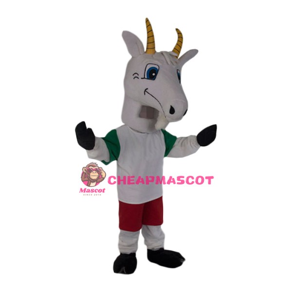 Friendly Lightweight Goat Mascot Costume