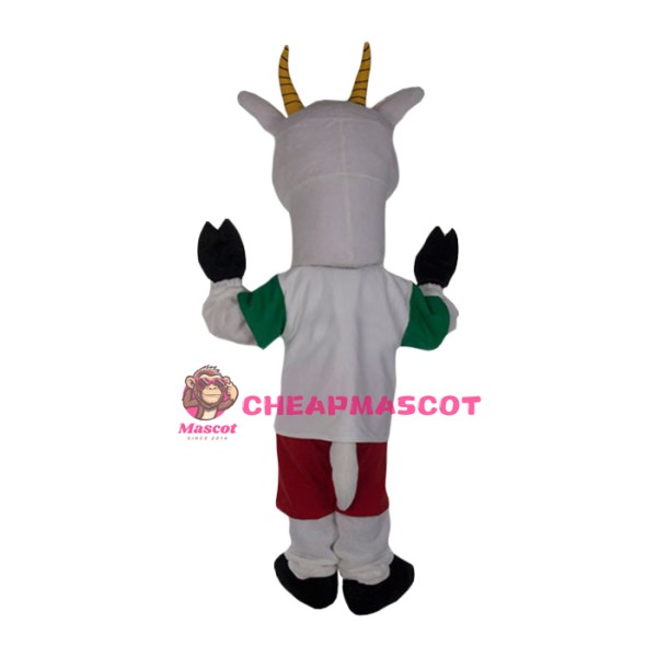 Friendly Lightweight Goat Mascot Costume
