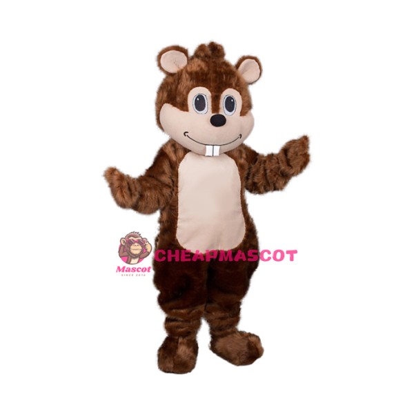 Happy Lightweight Hamster Mascot Costume