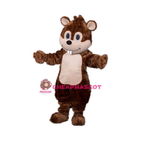 Happy Lightweight Hamster Mascot Costume