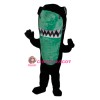 Superb Black Shark Mascot Costume