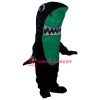 Superb Black Shark Mascot Costume