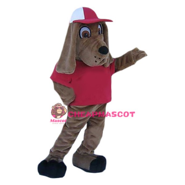 Bloodhound  Dog Mascot Costume