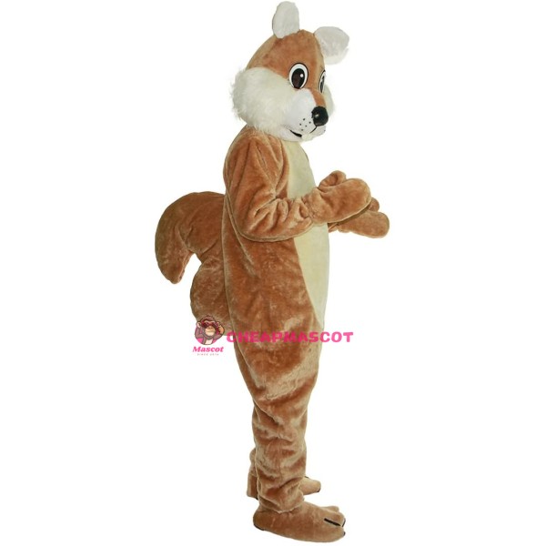 Superb Brown Squirrel Mascot Costume