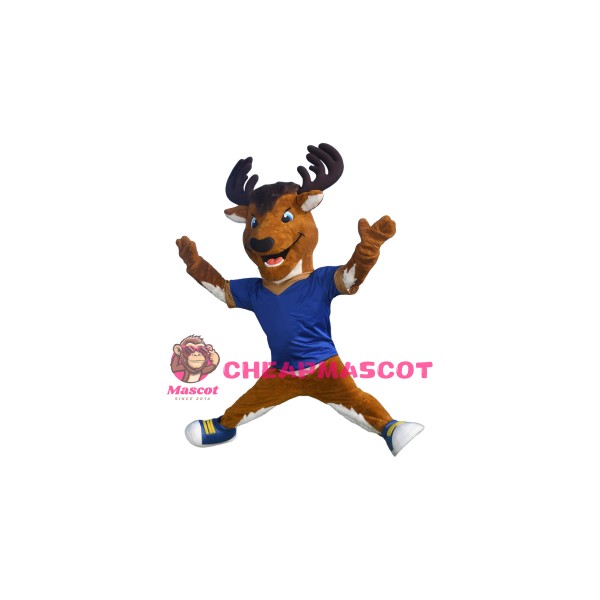 Sport Lightweight Deer Mascot Costume