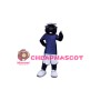 Sport Black Beaver Mascot Costume