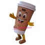 Friendly Cafe Coffee Mascot Costume