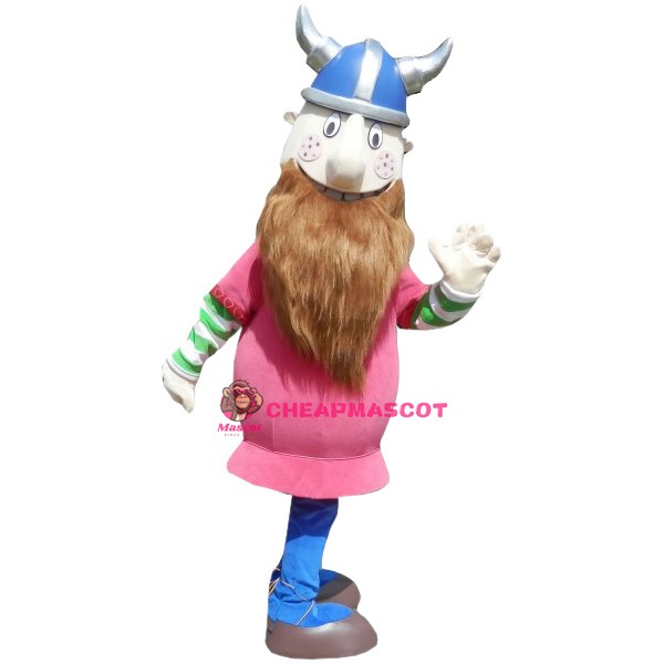 Friendly Lightweight Viking Mascot Costume