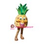 Happy Lightweight Pineapple Mascot Costume