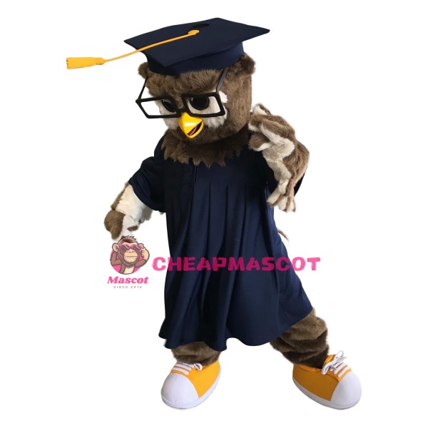 Supber University Owl Mascot Costume