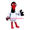 Superb Black Stork Mascot Costume