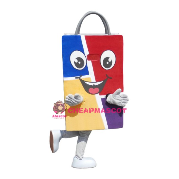 Colorful Bag Mascot Costume