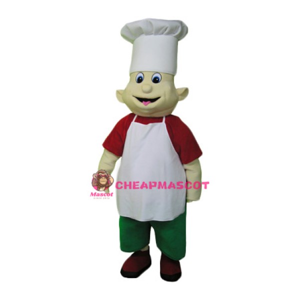Superb Lightiweght Chef Mascot Costume