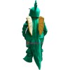 Lovely Green Dragon Mascot Costume