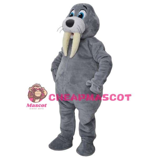 Friendly Lightweight Walrus Mascot Costume