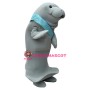 Friendly Manatee Mascot Costume