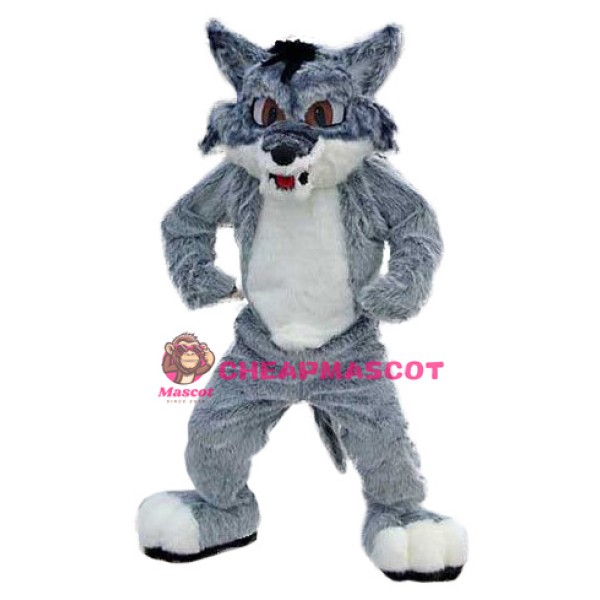 Power Lightweight Wolf Mascot Costume