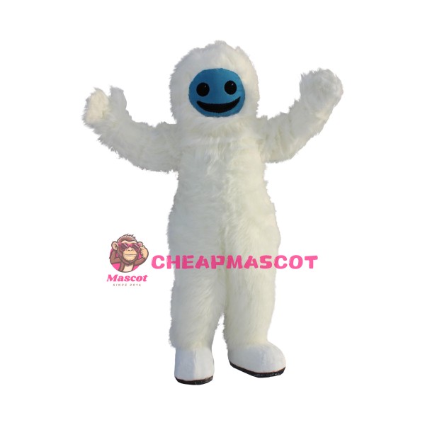 Friendly Lightweight Yeti Mascot Costume