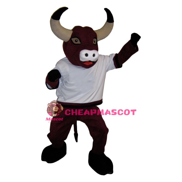 Superb Lightweight Red Bull Mascot Costume