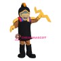 Lightning Lightweight Warrior Mascot Costume