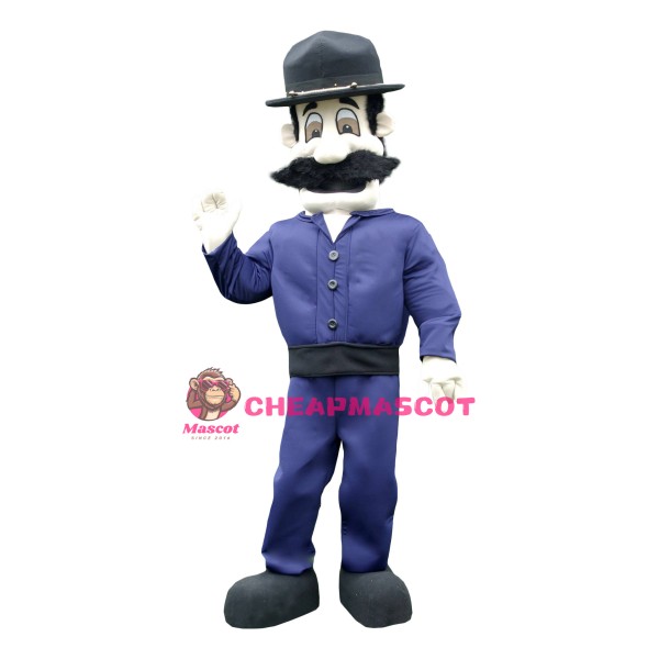 Friendly Lightweight Sheriff Mascot Costume
