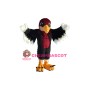 Red & Black Eagle Mascot Costume