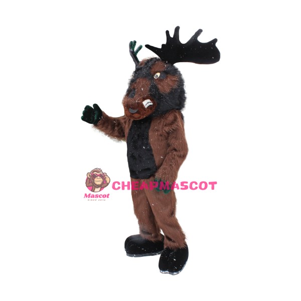Fierce Lightweight Moose Mascot Costume
