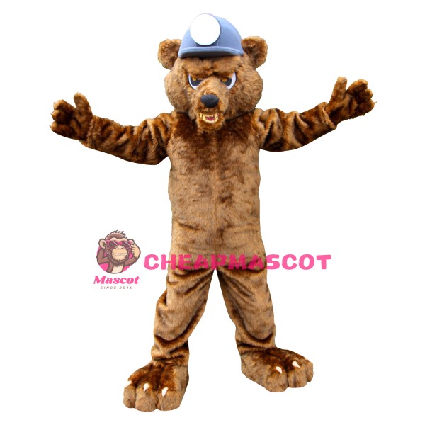 Fierce Lightweight Bear Mascot Costume