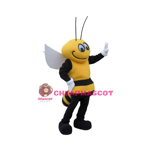 Friendly Realistic Bee Mascot Costume