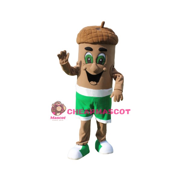 Superb Acorn Mascot Costume