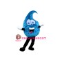 Friendly Water Drop Mascot Costume