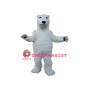 Friendly Realistic Lightweight Polar Bear Mascot Costume