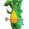 Three-headed Dragon Mascot Costume