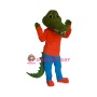 Friendly Realistic Crocodile Mascot Costume