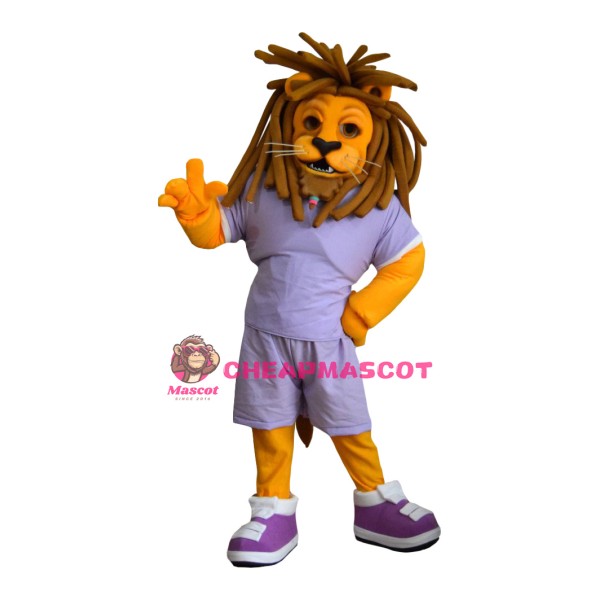 Fashionable Lion Mascot Costume