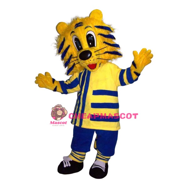 Friendly Little Tiger Mascot Costume