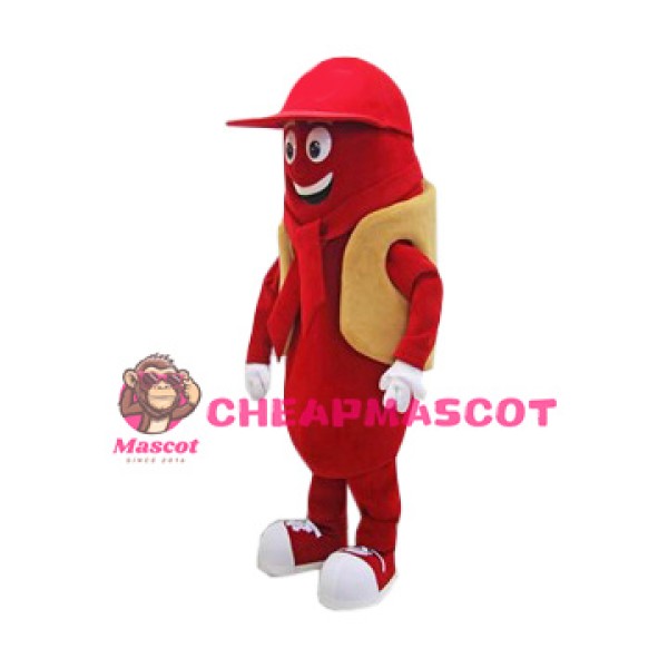 Happy Sausage Mascot Costume