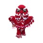 Superb Lightweight Red Owl Mascot Costume