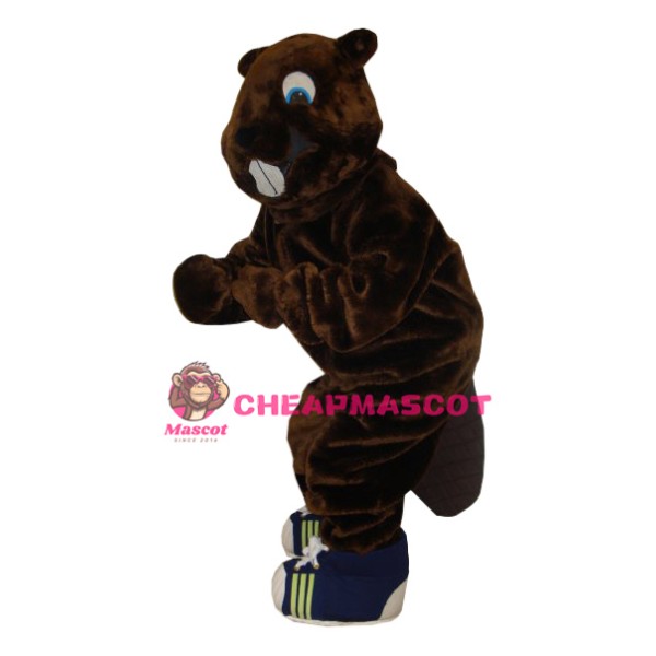 Superb Realistic Beaver Mascot Costume